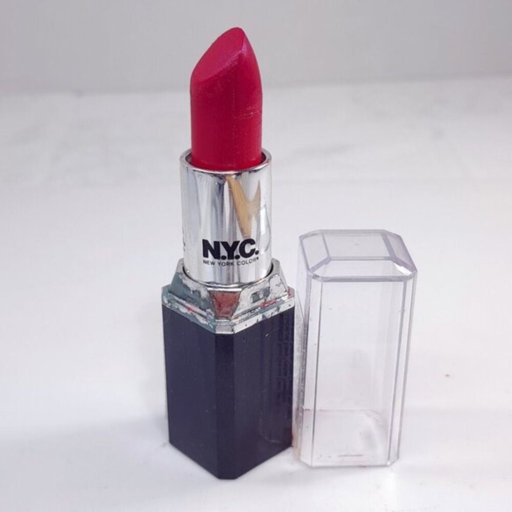 NYC Ultra Last‎ Lip Wear Lipstick #405B Blue Rose N.Y.C. New York Color stick